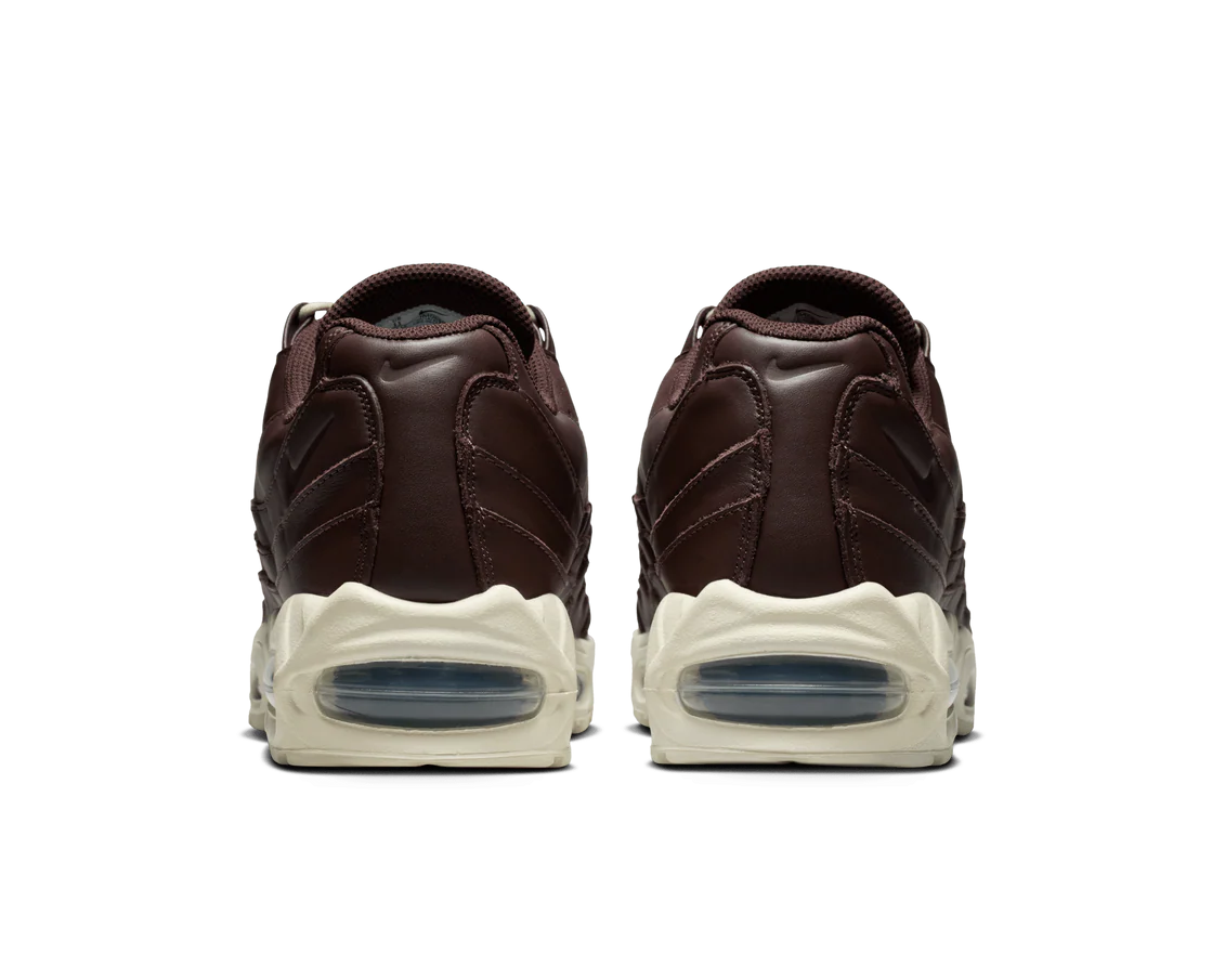 Nike Air Max 95 QS Big Bubble Baroque Brown Leather | Premium Sneakers | Luxem Swiss