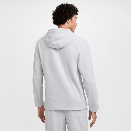 Nike Club Men's Winterized Pullover Hoodie Light Smoke Grey/Pure/White – FZ0660-077-2XL – product view 2