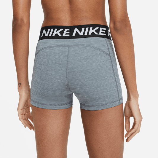 Nike Pro Women's 3" Shorts Smoke Grey/Heather/Black/Black – CZ9857-084-XL – product view 2