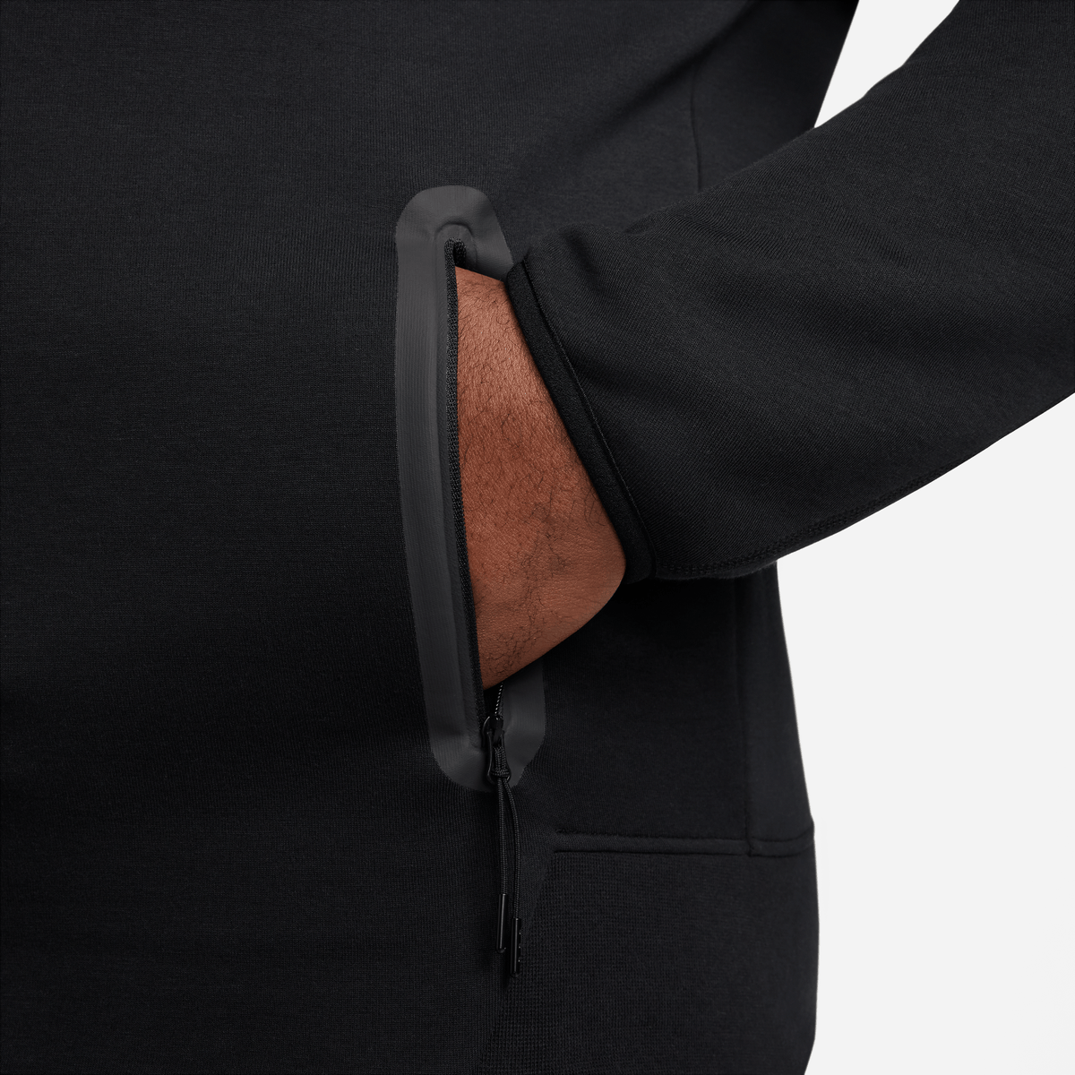 Nike Sportswear Tech Fleece Windrunner Full-Zip Hoodie Black/Black – FB7921-010-XL – product view 5