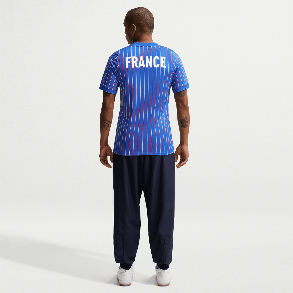 Nike x Jacquemus x France Pre Match Jersey Blue Stripe – IH1674-480-L – product view 2