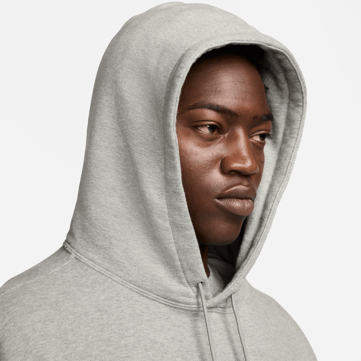 Nike x NOCTA CS Pullover Hoodie Dark Grey Heather/Matte Silver/Black – FN7659-063-XS – product view 3