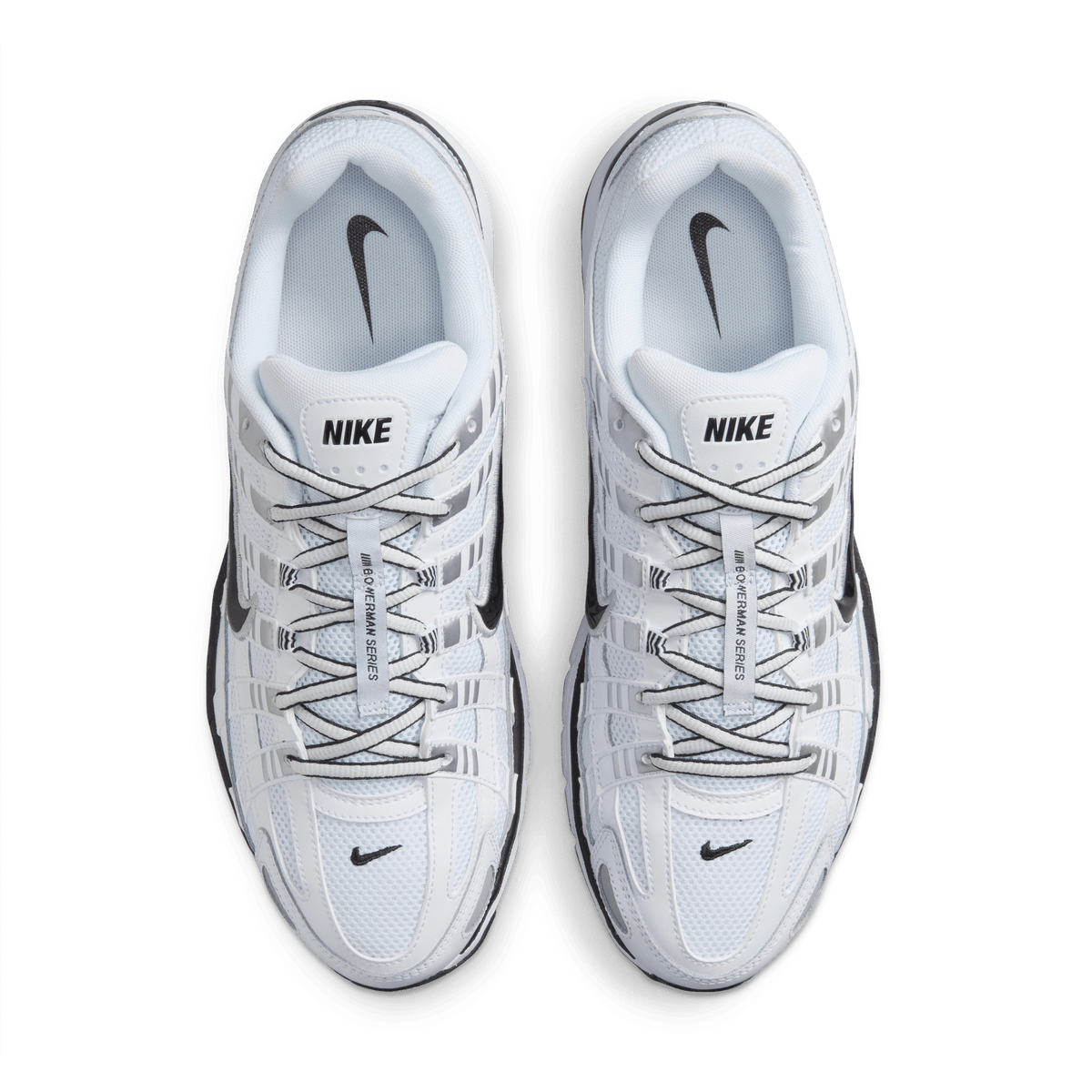 Nike P-6000 White Metallic Silver Black – CD6404-107-40.5 – product view 2