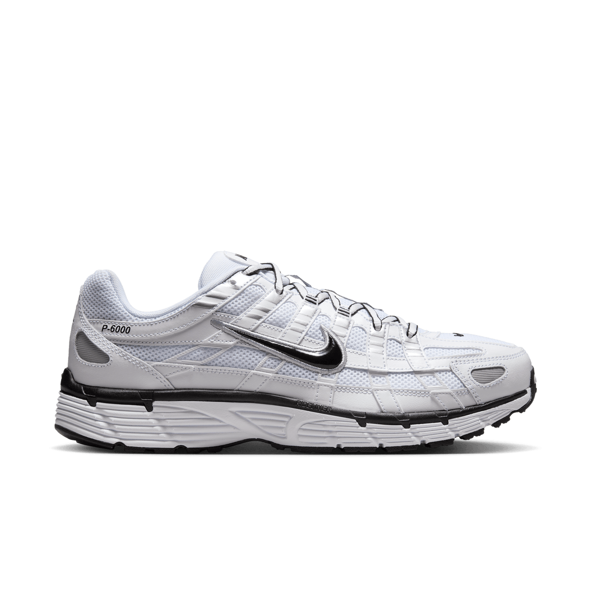 Nike P-6000 White Metallic Silver Black – CD6404-107-40.5 – product image