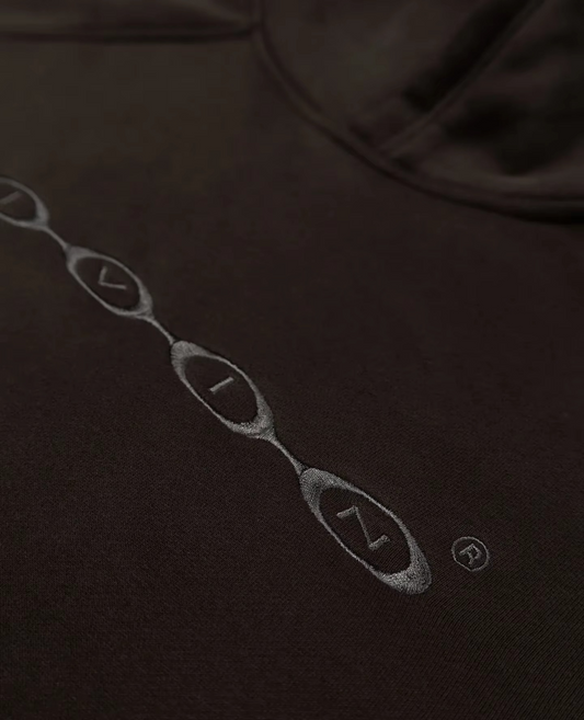 „ShadowFade™ Retro bluza z kapturem zapinana na zamek”