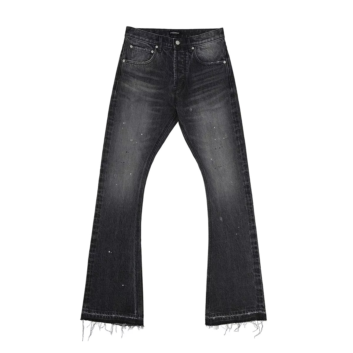 “InkDrip Flare – High Street Oversized Denim”