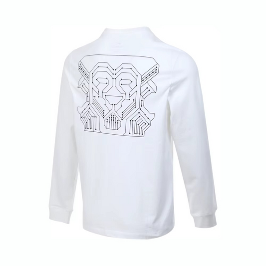 Koszulka męska z długim rękawem Nike 2025 LeBron M90 – biała (HF6192-100)