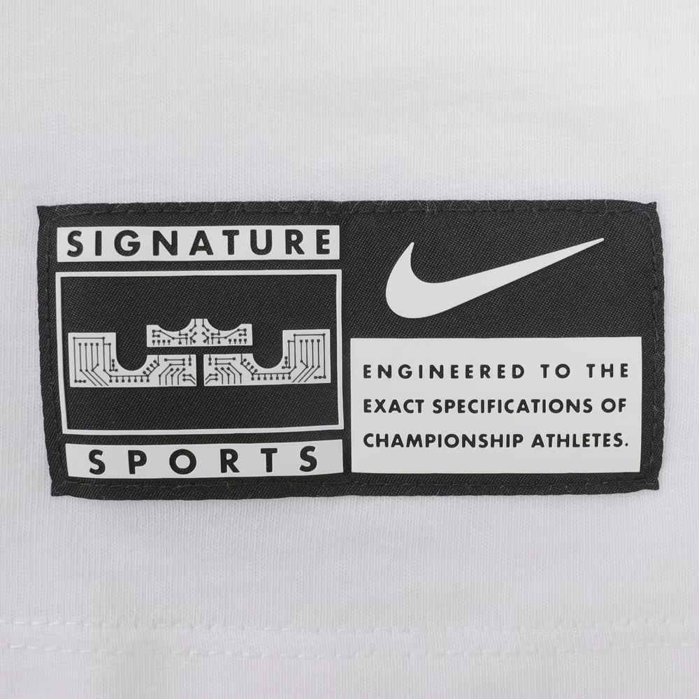 T-shirt à manches longues Nike LeBron M90 pour homme - Blanc (HF6192-100)