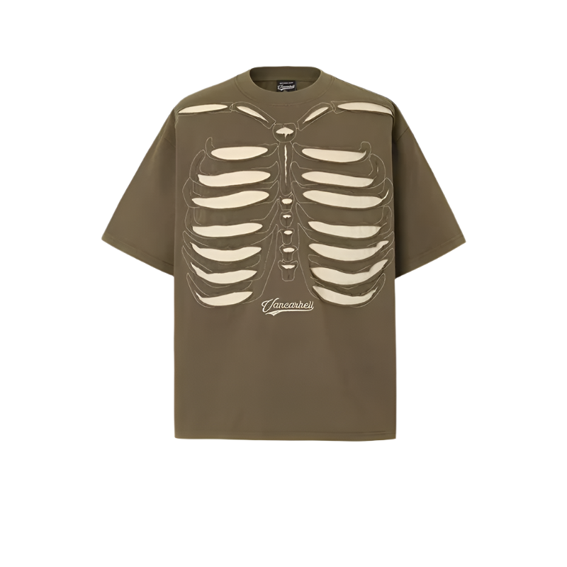 "Skull Wreck" Retro Punk Tee