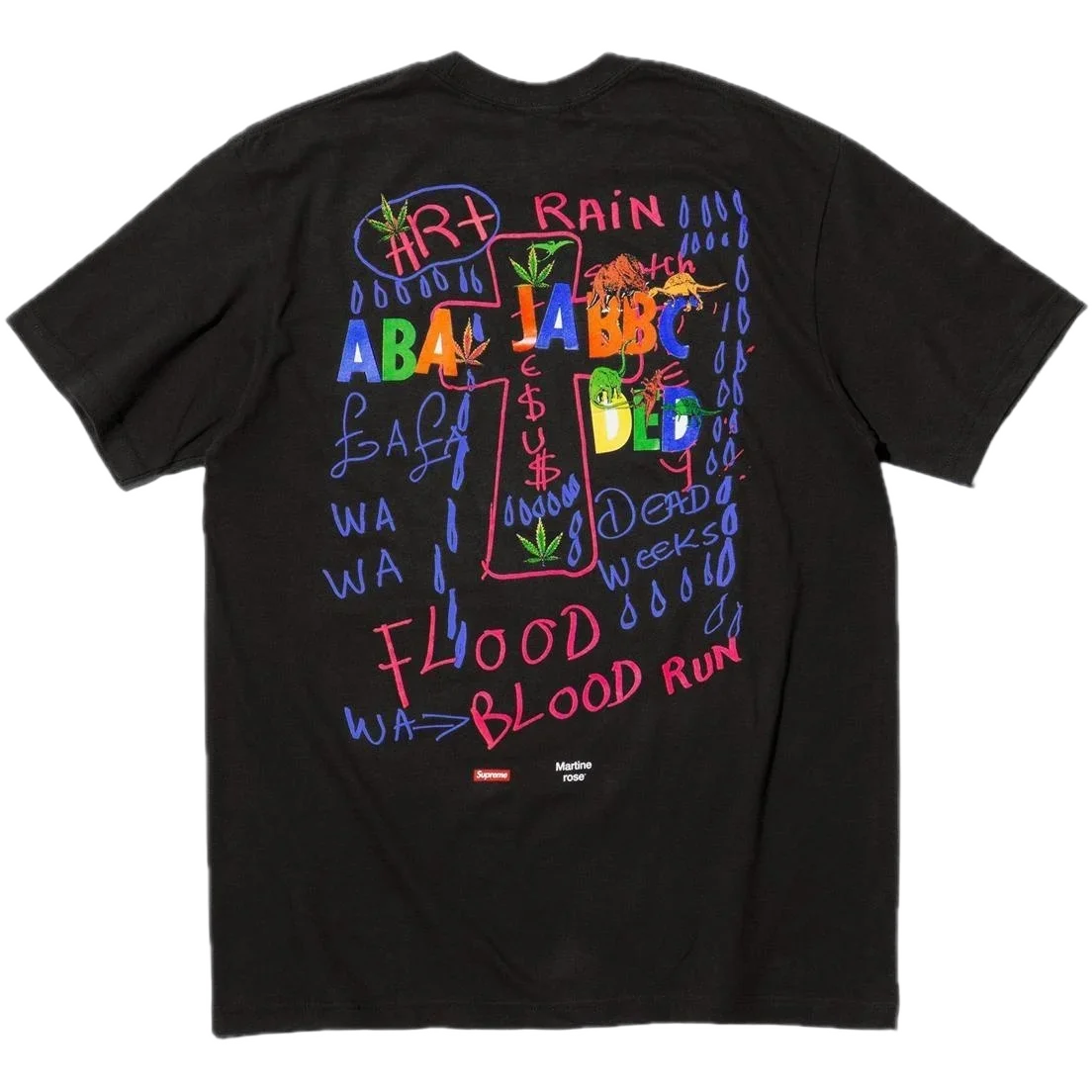 Supreme x Martine Rose Lee “Scratch” Perry Tee – Black
