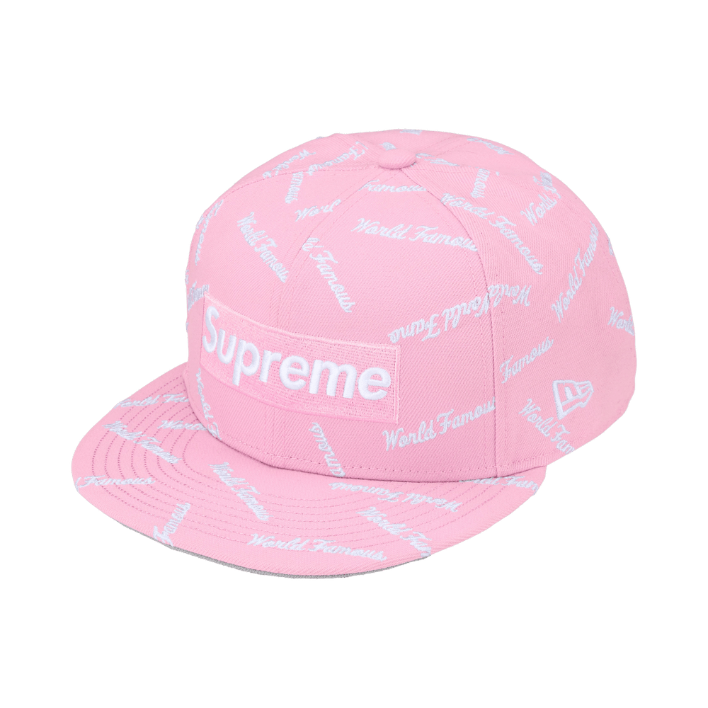 Supreme World Famous Box Logo New Era Light Pink – FW26H18-PINK-7.5 – product image