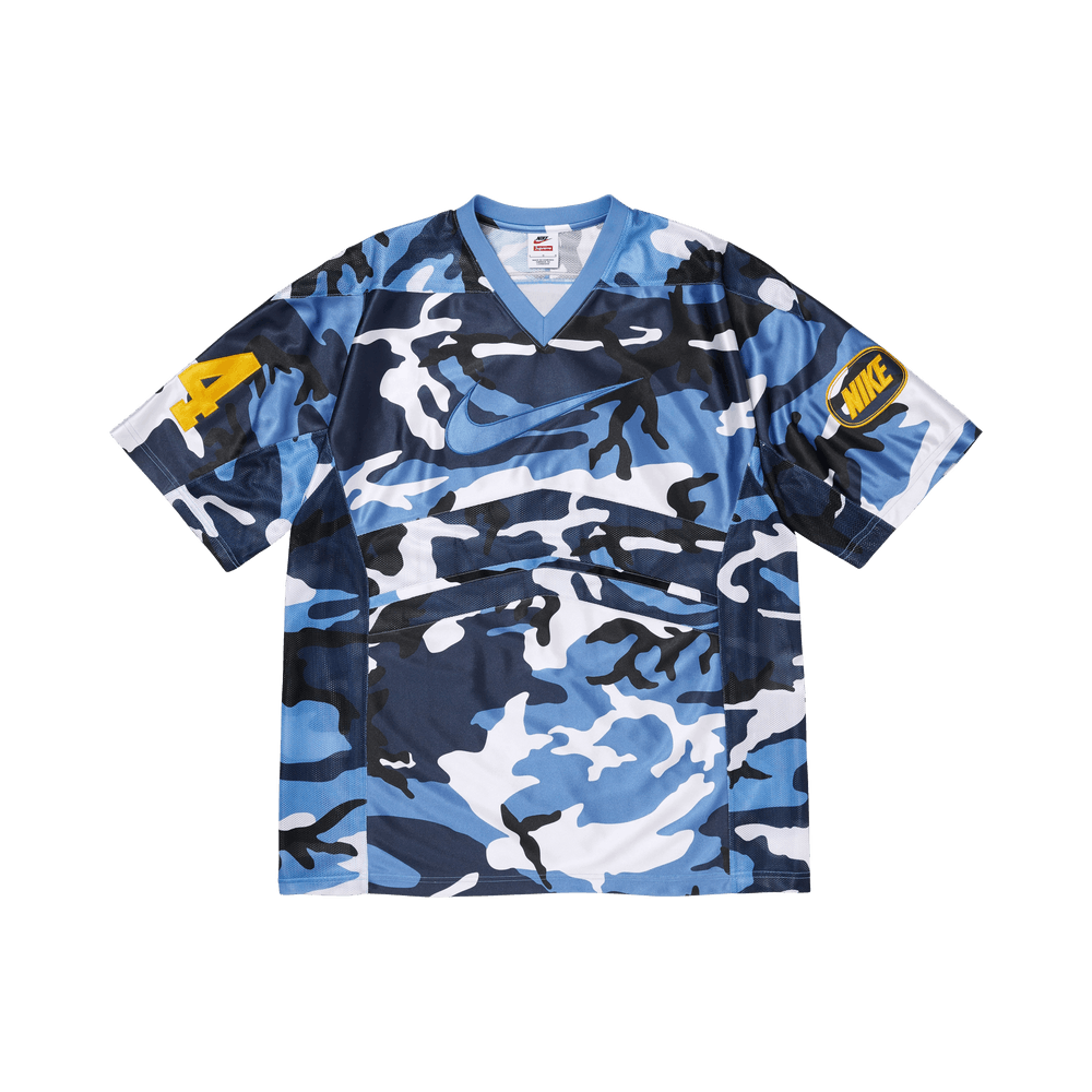 Supreme x Nike Jersey Blue Camo – FW26KN1-BLUE-CAMO-S – product image