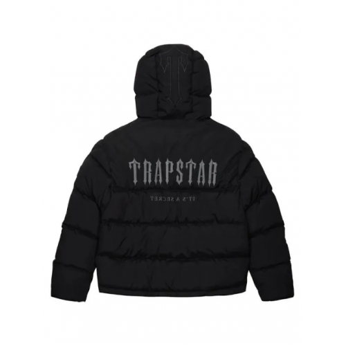 Trapstar Black Puffer Jacket – Men’s Luxury Streetwear | Luxem Swiss