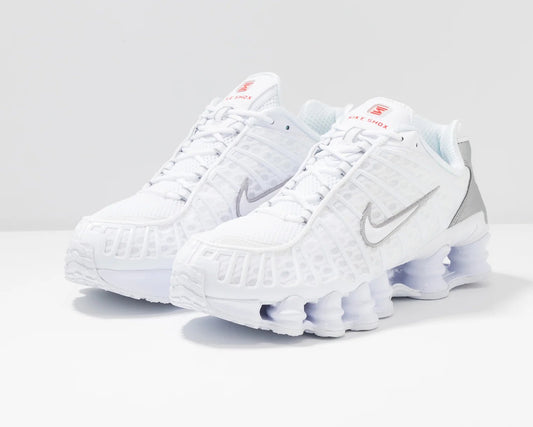 Nike Shox TL White Silver | Men’s Running Sneakers – Luxem Swiss