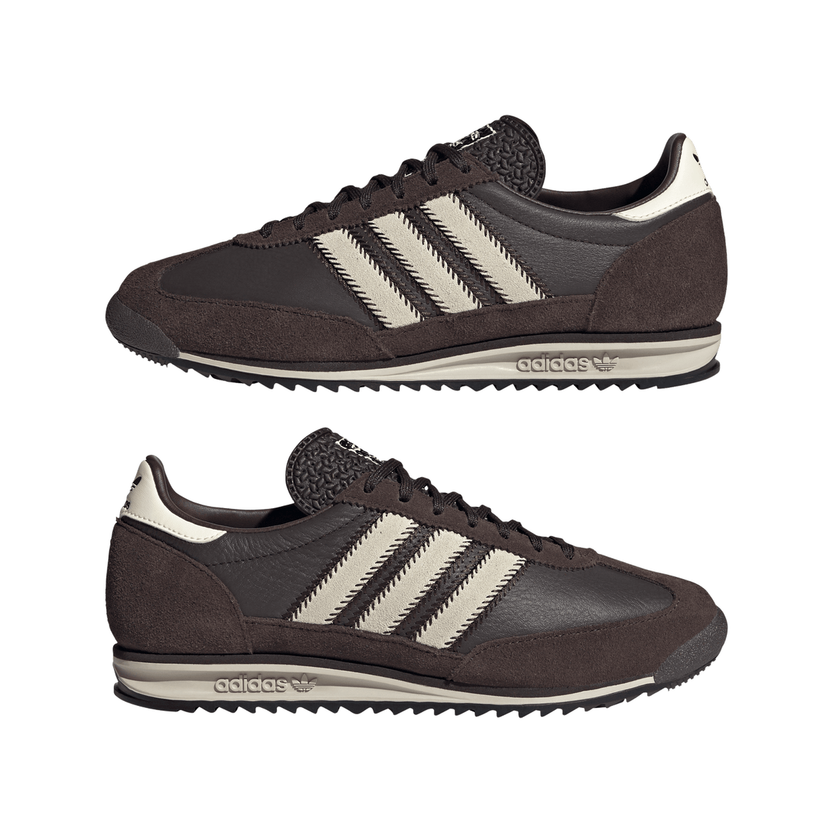 adidas SL 72 OG Dark Brown Cream White (Women's) – JS3983-42 – product view 2