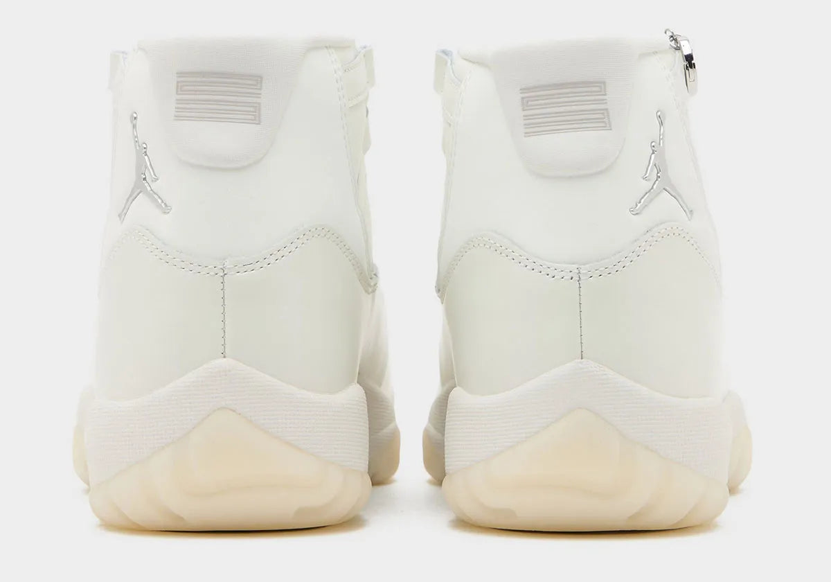 Air Jordan 11 « Grand Finale » – Édition Premium White & Sail | Luxe Suisse