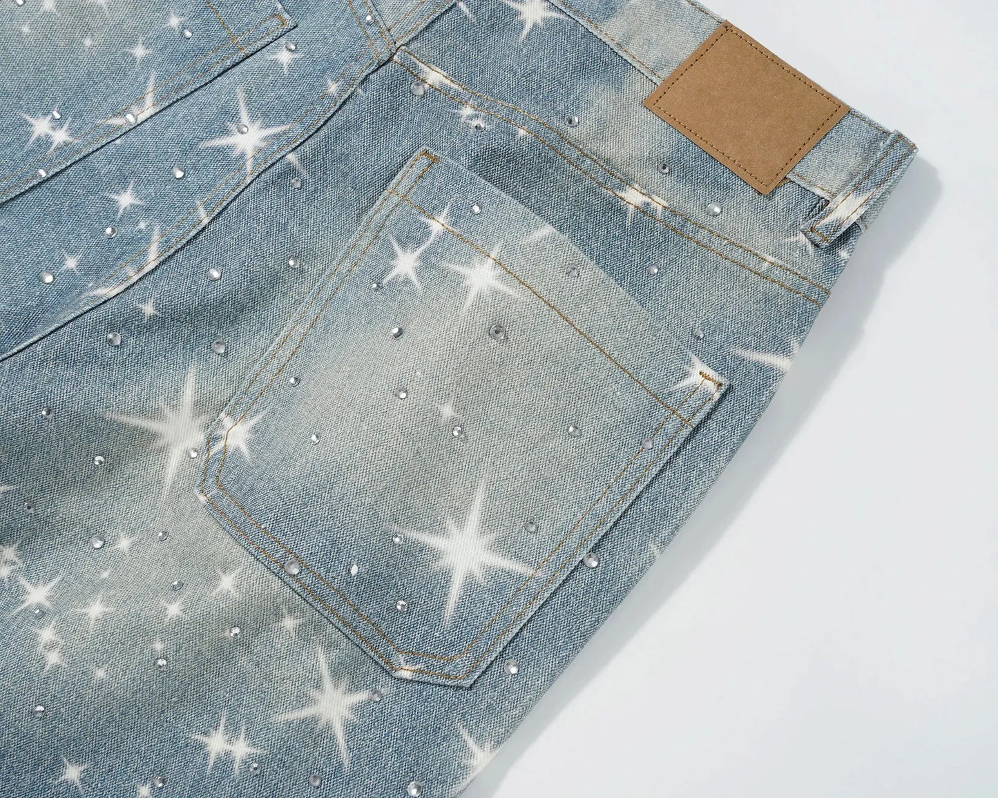Jeansy Starlit Dream z szerokimi nogawkami