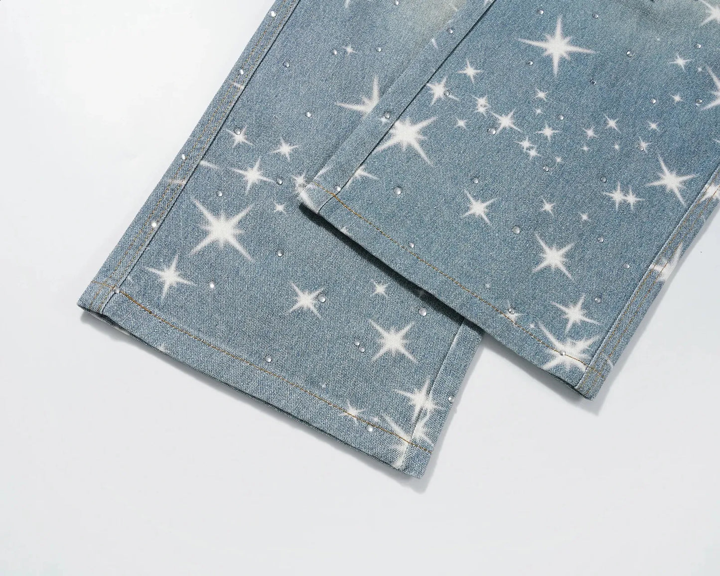 Jeansy Starlit Dream z szerokimi nogawkami