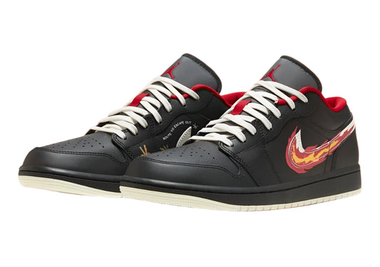 Air Jordan 1 Low “Born To Fly” – Graphic Leather Edition | Luxem Swiss