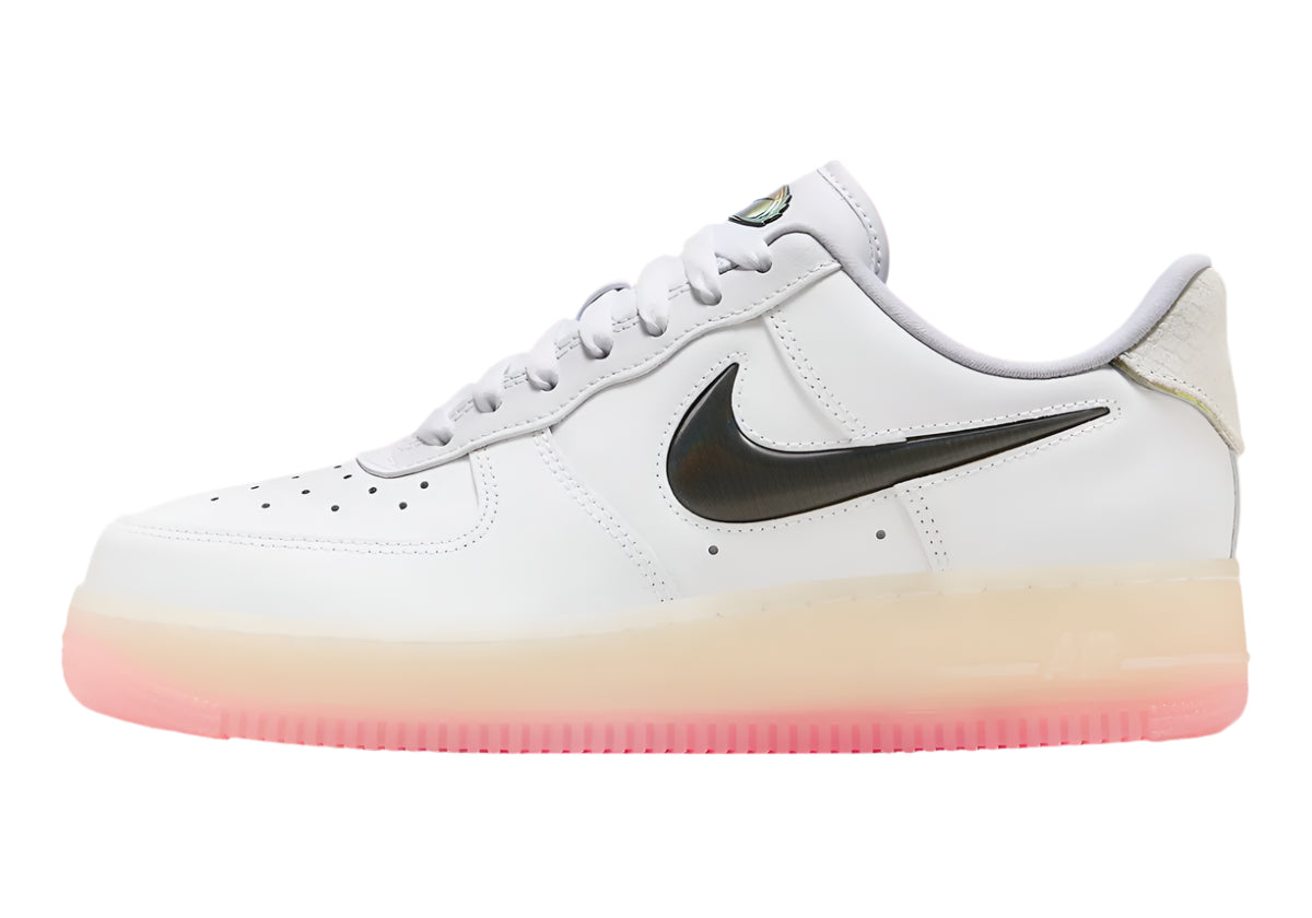Nike Air Force 1 Low "Dragon" Dragon Year Dragon Scale Skin White Jelly Pink