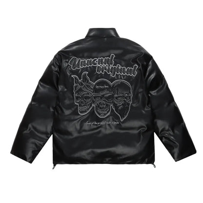 Noir Statement Puffer – Tęsknota za władzą