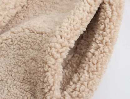 Long Plush Faux-Fur Overcoat – Winter Thermal Edition