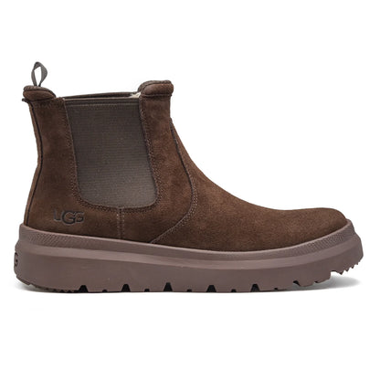 UGG Burleigh Chelsea Boots “Chestnut Brown” – Waterproof Suede | Luxem Swiss