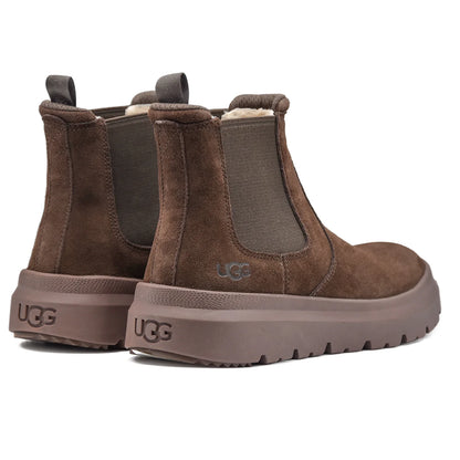 UGG Burleigh Chelsea Boots “Chestnut Brown” – Waterproof Suede | Luxem Swiss