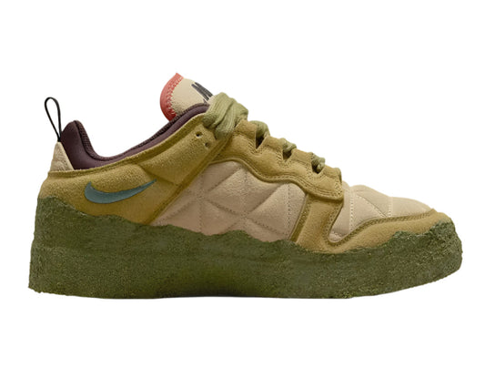 Pchli targ kaktusów x Nike Dunk Low Tan Mossy Green