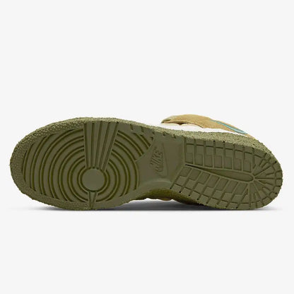 Pchli targ kaktusów x Nike Dunk Low Tan Mossy Green