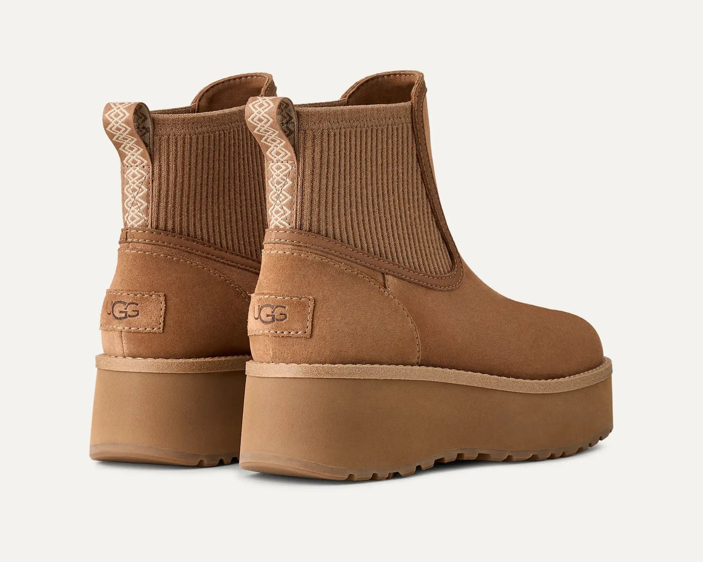 Damskie buty Chelsea UGG Cityfunc – kasztan | Luxem szwajcarski