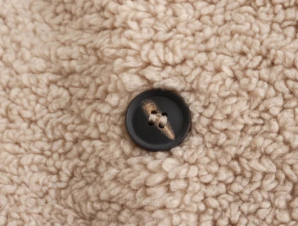 Long Plush Faux-Fur Overcoat – Winter Thermal Edition