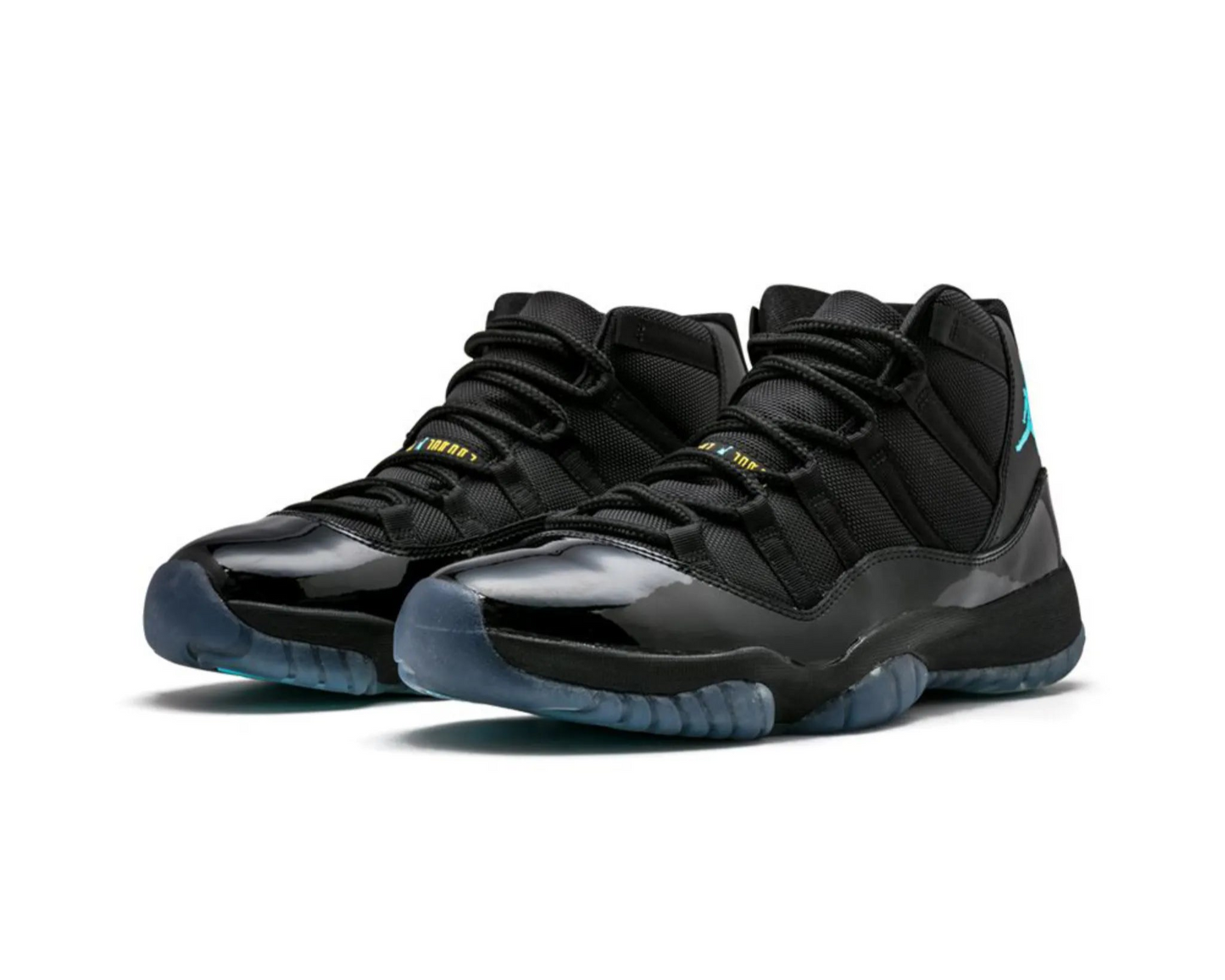 Air Jordan 11 Retro “Gamma Blue” – Premium Black Patent Leather Sneakers | Luxem Swiss