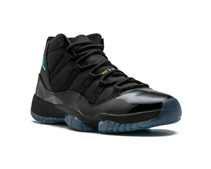 Air Jordan 11 Retro “Gamma Blue” – Premium Black Patent Leather Sneakers | Luxem Swiss