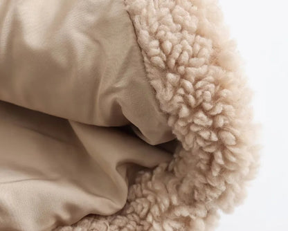 Long Plush Faux-Fur Overcoat – Winter Thermal Edition