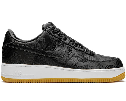Buty sportowe Nike x Fragment x Clot Air Force 1 07 "Black Silk"
