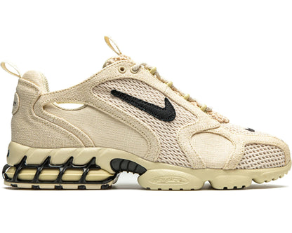 Nike x Stüssy Air Zoom Spiridon Caged "Fossil" sneakers
