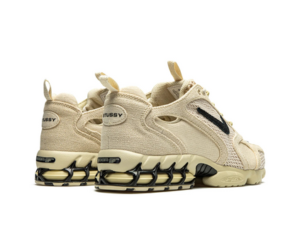 Nike x Stüssy Air Zoom Spiridon Caged "Fossil" sneakers