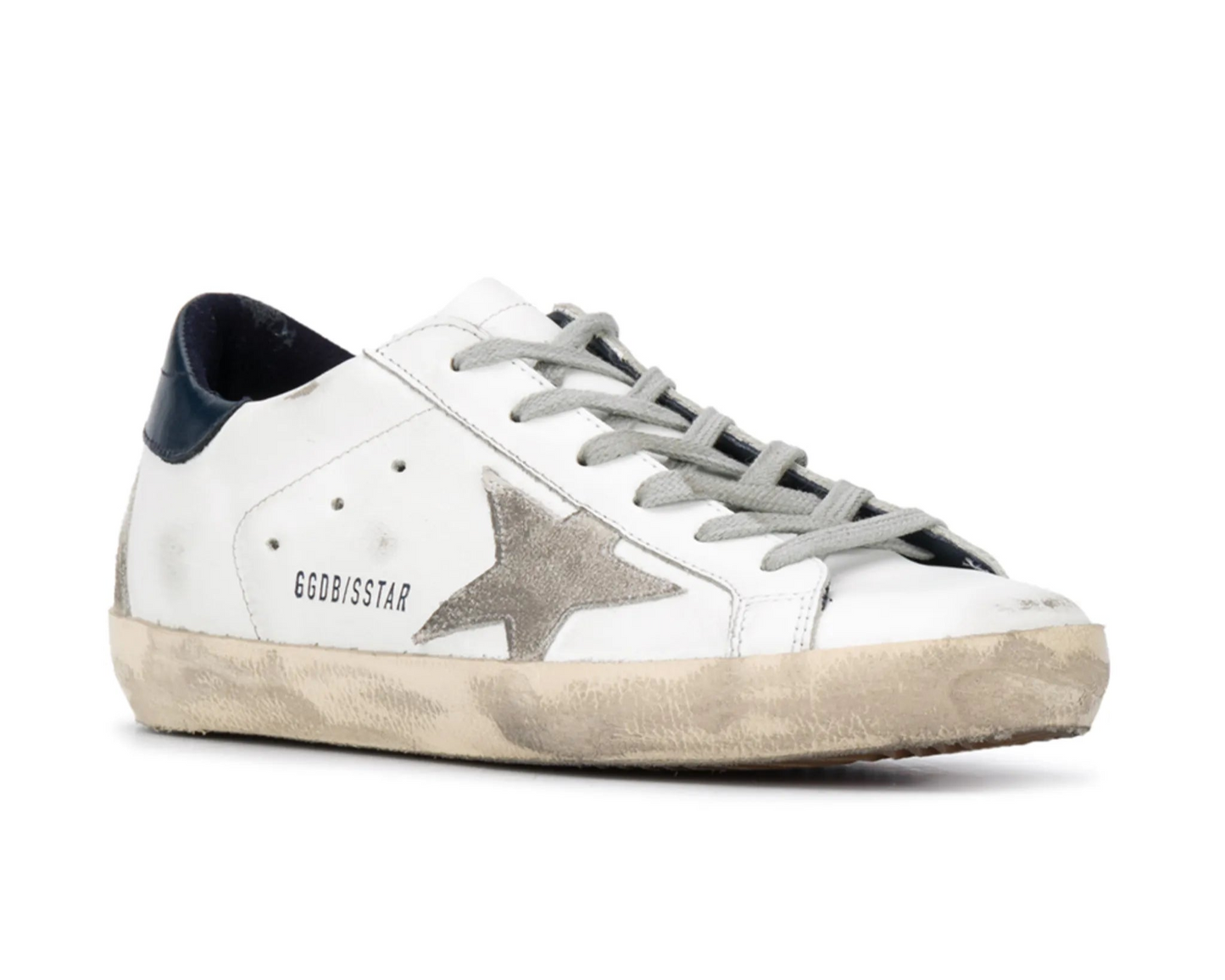 Golden Goose Super-Star – postarzane trampki – ręcznie robione w stylu włoskim
