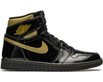 Air Jordan 1 Retro High OG “Black Metallic Gold” – Luxury Reimagined in Patent Finish | Luxem Swiss
