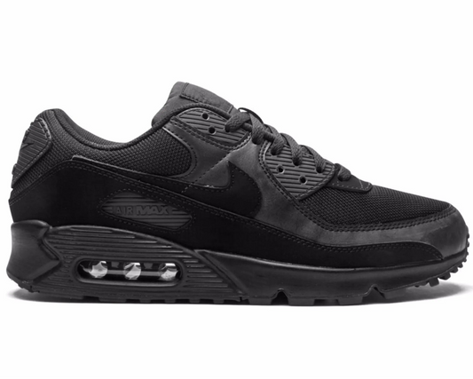 Nike Air Max 90 Recraft "Triple Black" Sneakers | Luxem Swiss