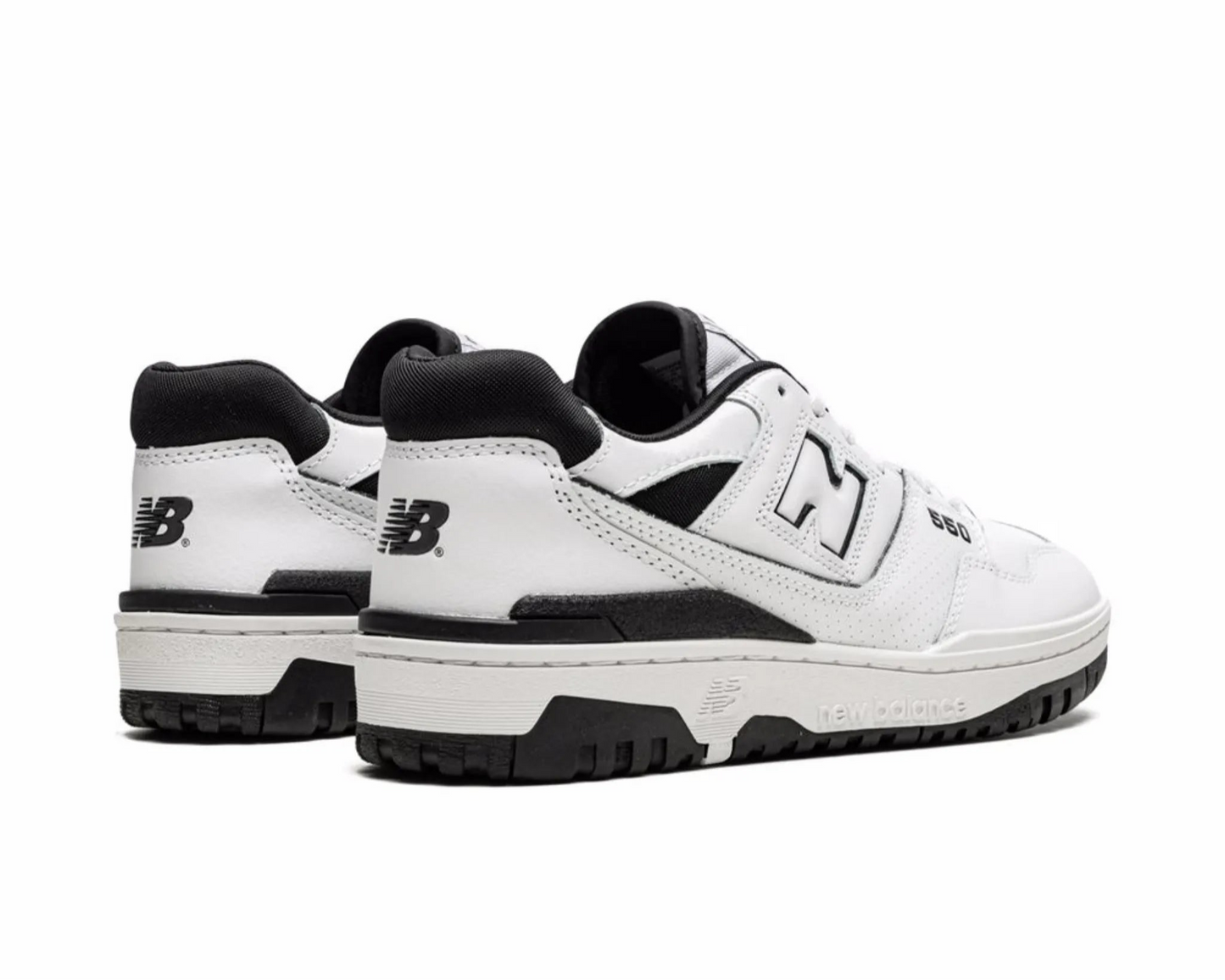 New Balance 550 "White/Black" Sneakers | Luxem Swiss