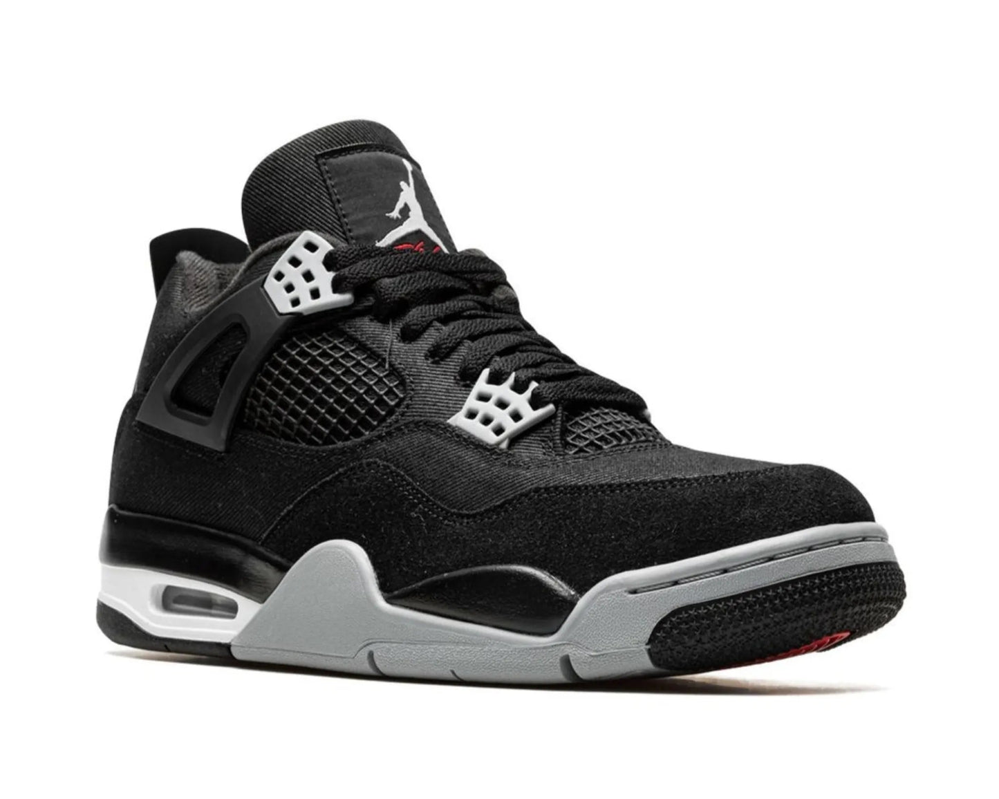 Air Jordan 4 "Black Canvas" sneakers