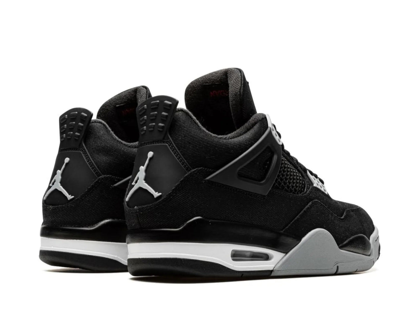 Air Jordan 4 "Black Canvas" sneakers
