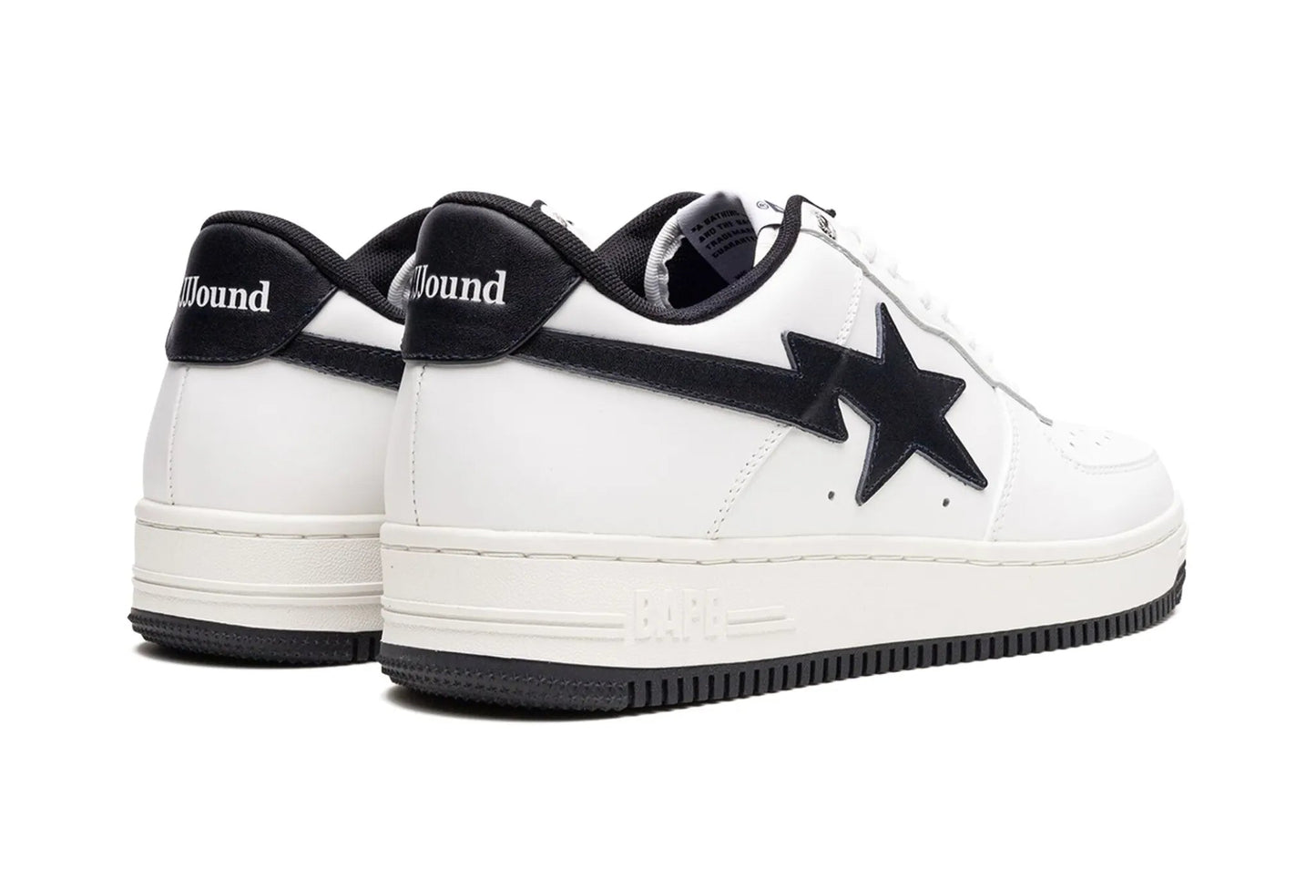 Trampki A BATHING APE® x Jjjjound Bapesta "White/Navy"