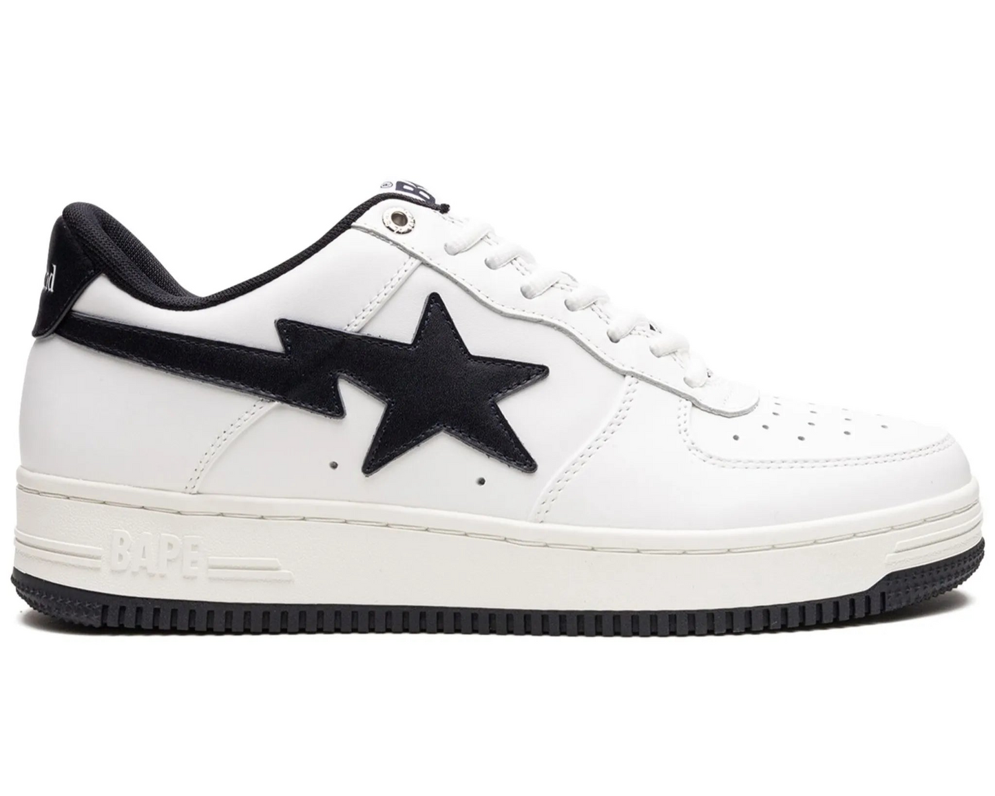 Trampki A BATHING APE® x Jjjjound Bapesta "White/Navy"
