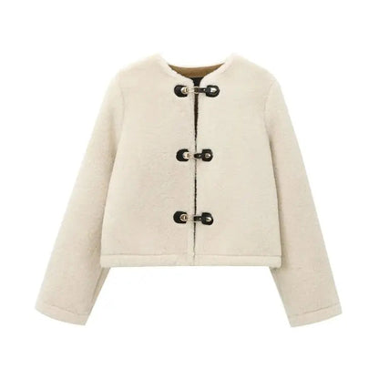 Ivory Alpine Toggle Coat