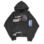 Bluza z kapturem Heartbreak Racing Patch