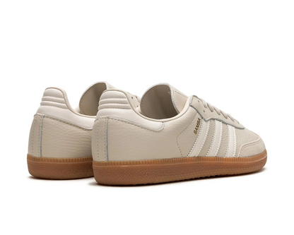 Adidas Samba OG Beige White Sneakers | Luxem Swiss – Timeless Street Elegance