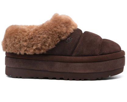 Kapcie UGG Tazzlita Shearling-Lined – edycja luksusowa (brązowy zamsz) | Luxem Swiss